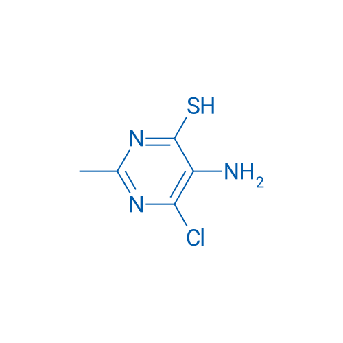 5-Amino-6-chloro-2-methylpyrimidine-4-thiol 100mg