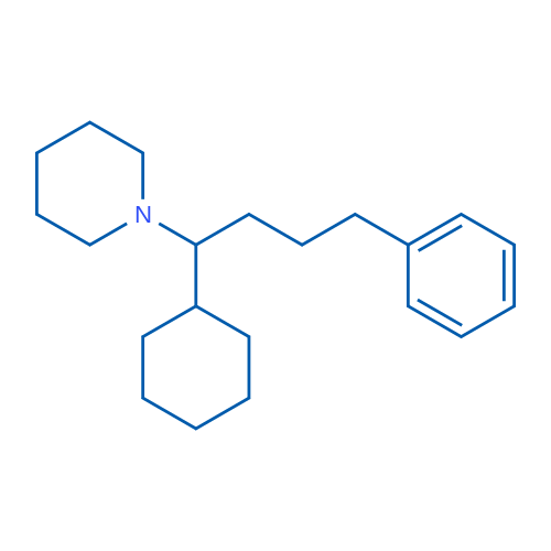 1-(1-Cyclohexyl-4-phenylbutyl)piperidine 1g