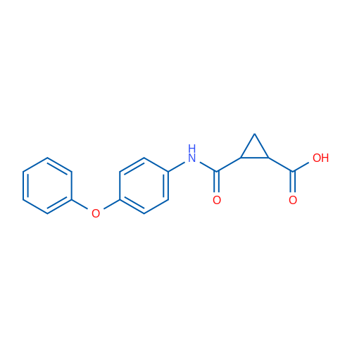 2-[(4-Phenoxyphenyl)carbamoyl]cyclopropane-1-carboxylic acid 1g