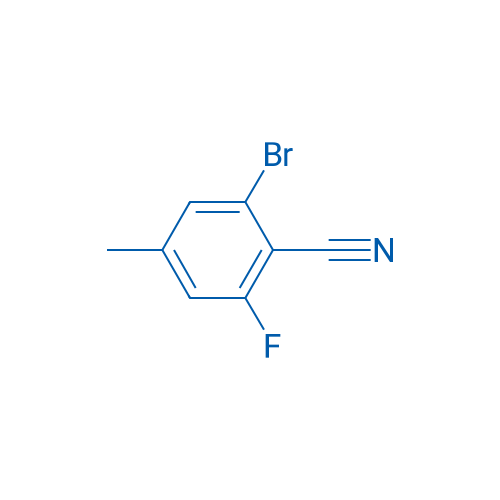 2-Bromo-6-fluoro-4-methylbenzonitrile 1g