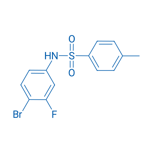 N-(4-bromo-3-fluorophenyl)-4-methylbenzenesulfonamide 100mg