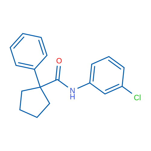 N-(3-Chlorophenyl)-1-phenylcyclopentane-1-carboxamide 1g