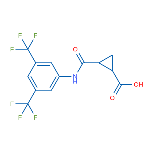 2-{[3,5-bis(trifluoromethyl)phenyl]carbamoyl}cyclopropane-1-carboxylic acid 1g