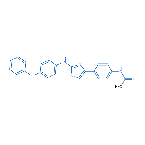 N-(4-{2-[(4-phenoxyphenyl)amino]-1,3-thiazol-4-yl}phenyl)acetamide 1g