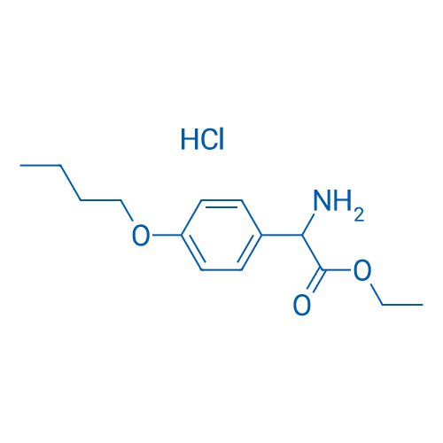 Ethyl 2-amino-2-(4-butoxyphenyl)acetate hydrochloride 1g