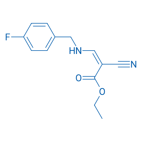 Ethyl (2Z)-2-cyano-3-{[(4-fluorophenyl)methyl]amino}prop-2-enoate 1g