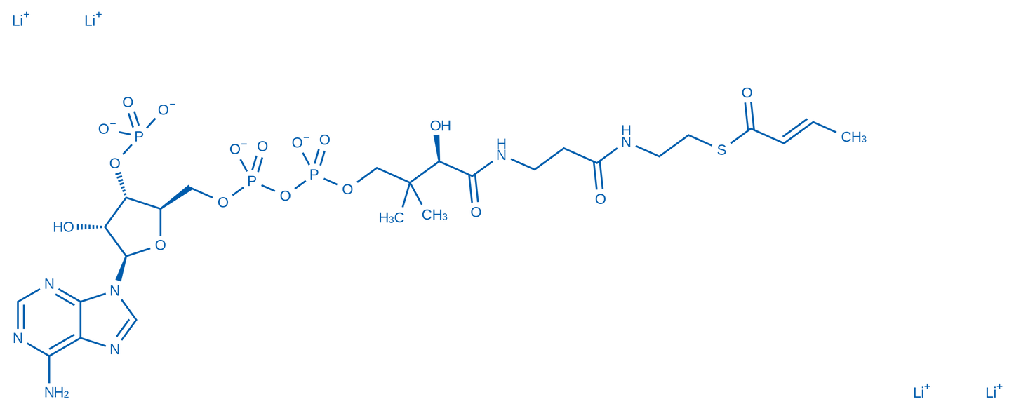 2-Butenoyl coenzyme A lithium 1mg