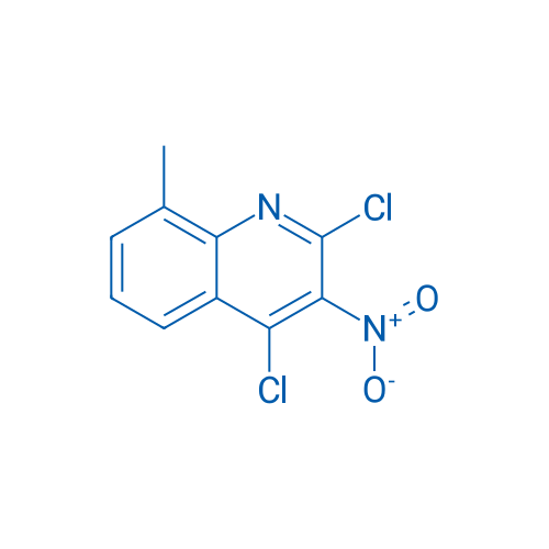 2,4-Dichloro-8-methyl-3-nitroquinoline 1g
