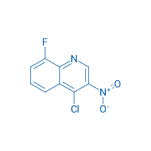 4-Chloro-8-fluoro-3-nitroquinoline 250mg
