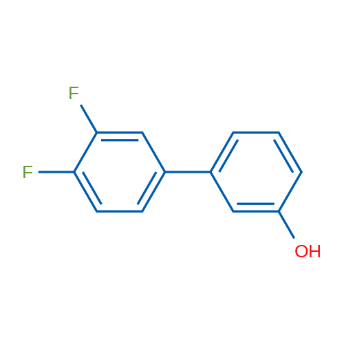 3',4'-Difluoro-[1,1'-biphenyl]-3-ol 1g