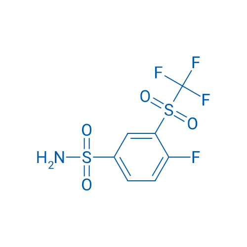 4-Fluoro-3-((trifluoromethyl)sulfonyl)benzenesulfonamide 1g