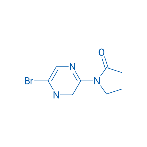 1-(5-Bromopyrazin-2-yl)pyrrolidin-2-one 1g
