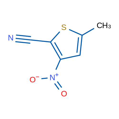 5-Methyl-3-nitrothiophene-2-carbonitrile 1g