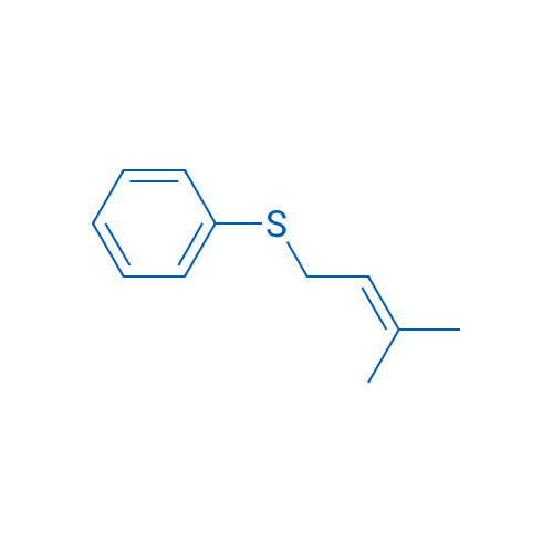 (3-Methylbut-2-en-1-yl)(phenyl)sulfane 1g