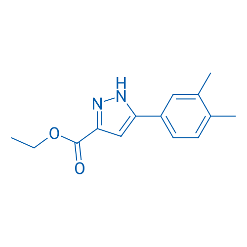 Ethyl 5-(3,4-dimethylphenyl)-1H-pyrazole-3-carboxylate 1g