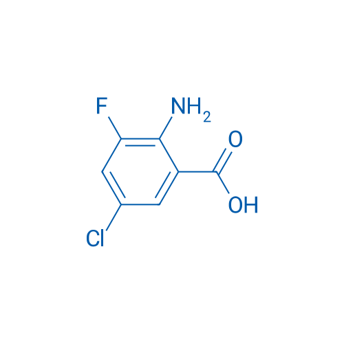 2-Amino-5-chloro-3-fluorobenzoic acid 5g