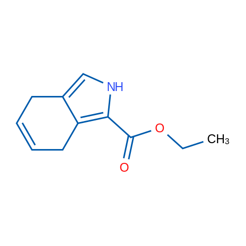 Ethyl 4,7-dihydro-2H-isoindole-1-carboxylate 250mg