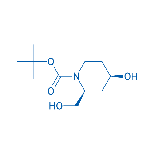 tert-Butyl (2S,4R)-4-hydroxy-2-(hydroxymethyl)piperidine-1-carboxylate 100mg