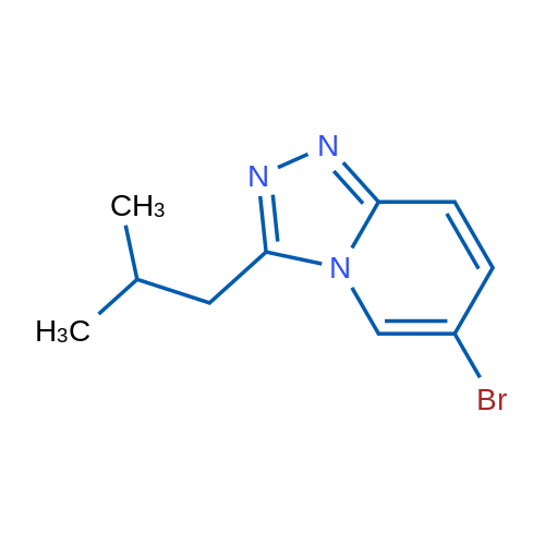 6-Bromo-3-isobutyl-[1,2,4]triazolo[4,3-a]pyridine 1g