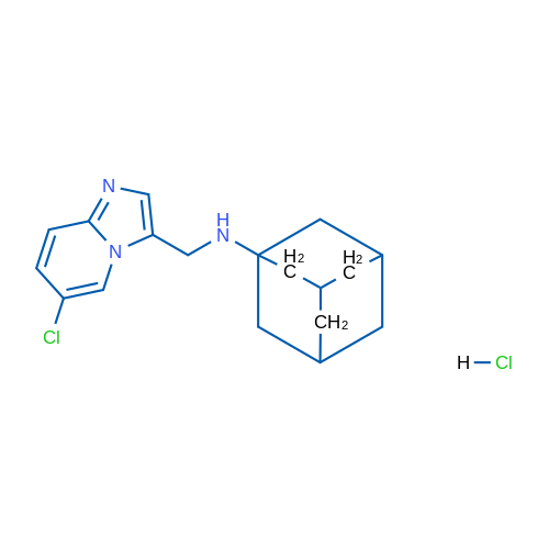 N-({6-chloroimidazo[1,2-a]pyridin-3-yl}methyl)adamantan-1-amine hydrochloride 1g
