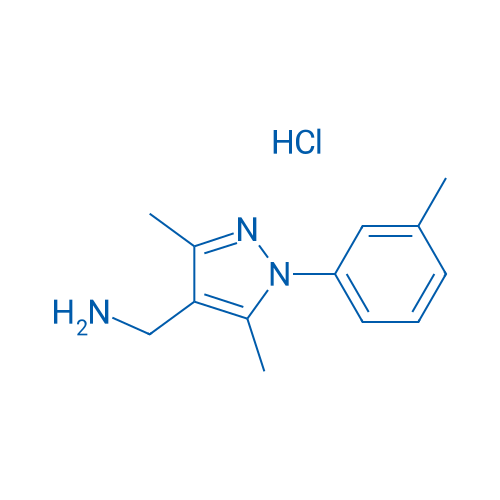 (3,5-Dimethyl-1-(m-tolyl)-1H-pyrazol-4-yl)methanamine hydrochloride 1g