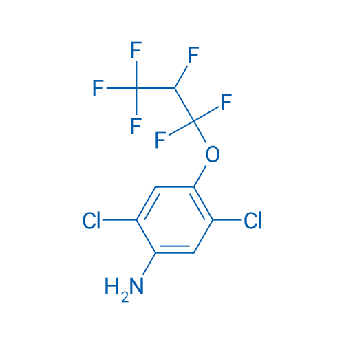 2,5-Dichloro-4-(1,1,2,3,3,3-hexafluoropropoxy)aniline 250mg