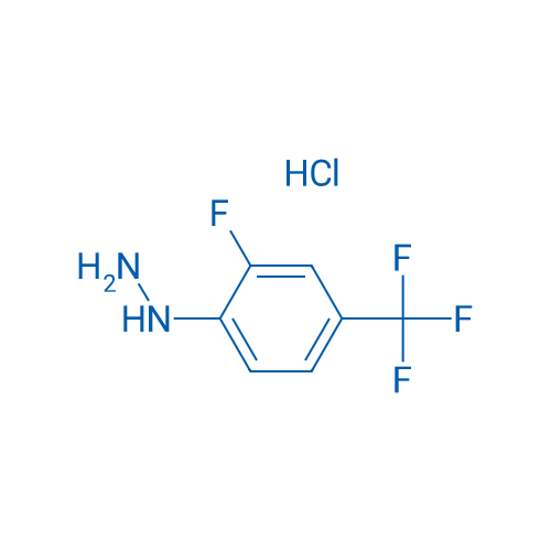 (2-Fluoro-4-(trifluoromethyl)phenyl)hydrazine hydrochloride 5g