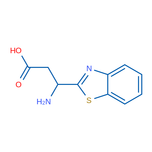 3-Amino-3-(benzo[d]thiazol-2-yl)propanoic acid 1g