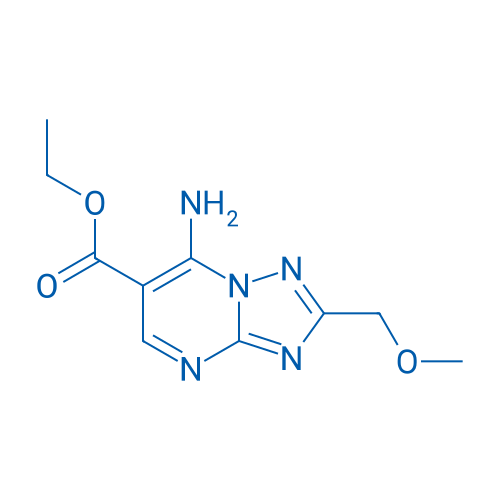 Ethyl 7-amino-2-(methoxymethyl)-[1,2,4]triazolo[1,5-a]pyrimidine-6-carboxylate 100mg