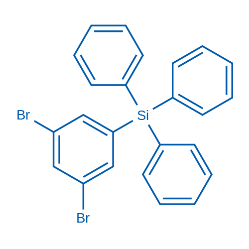 (3,5-Dibromophenyl)triphenylsilane 100mg