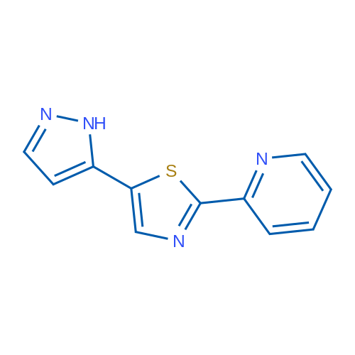 2-[5-(1H-Pyrazol-5-yl)-1,3-thiazol-2-yl]pyridine 1g
