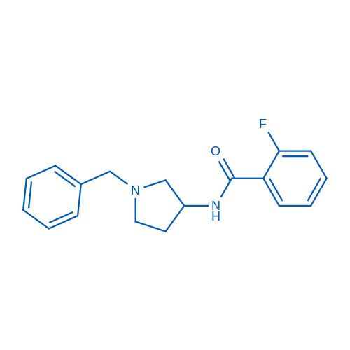 N-(1-Benzylpyrrolidin-3-yl)-2-fluorobenzamide 1g