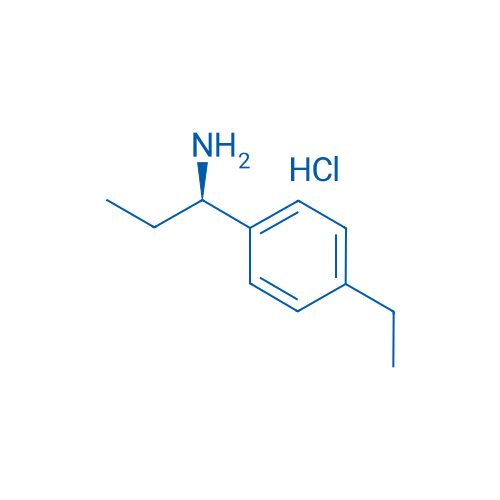 (R)-1-(4-Ethylphenyl)propan-1-amine hydrochloride 250mg