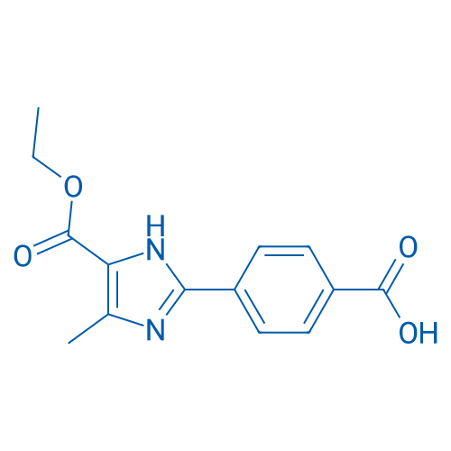 4-(5-(Ethoxycarbonyl)-4-methyl-1H-imidazol-2-yl)benzoic acid 1g
