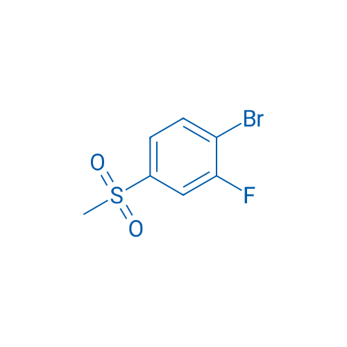 1-Bromo-2-fluoro-4-(methylsulfonyl)benzene 250mg