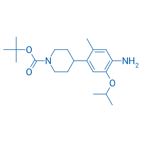 tert-Butyl 4-(4-amino-5-isopropoxy-2-methylphenyl)piperidine-1-carboxylate 1g