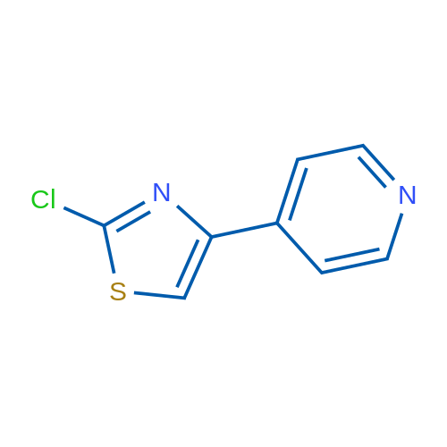2-Chloro-4-(pyridin-4-yl)thiazole 1g