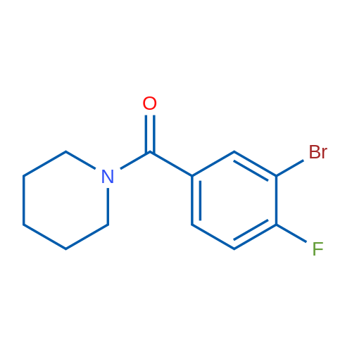 1-(3-Bromo-4-fluorobenzoyl)piperidine 5g
