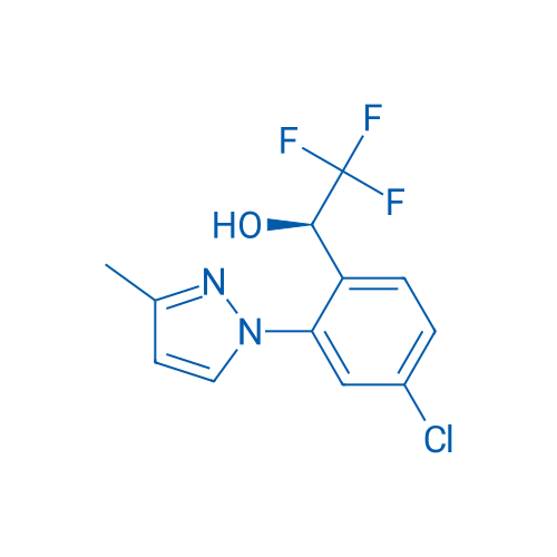 (R)-1-(4-Chloro-2-(3-methyl-1H-pyrazol-1-yl)phenyl)-2,2,2-trifluoroethan-1-ol 1g