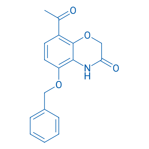 8-Acetyl-5-(benzyloxy)-2H-benzo[b][1,4]oxazin-3(4H)-one 100mg