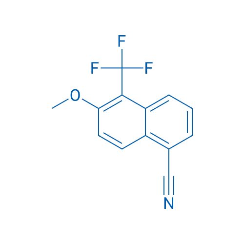 6-Methoxy-5-(trifluoromethyl)-1-naphthonitrile 1g