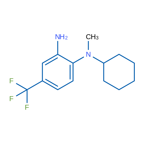 N1-Cyclohexyl-N1-methyl-4-(trifluoromethyl)benzene-1,2-diamine 5g