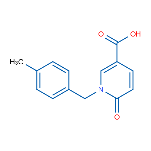 1-(4-Methylbenzyl)-6-oxo-1,6-dihydropyridine-3-carboxylic acid 1g