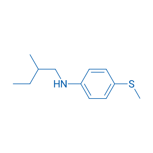 N-(2-Methylbutyl)-4-(methylsulfanyl)aniline 1g