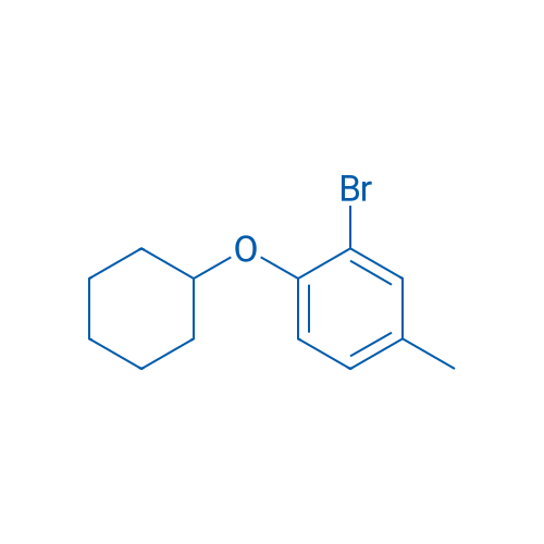 2-Bromo-1-(cyclohexyloxy)-4-methylbenzene 1g