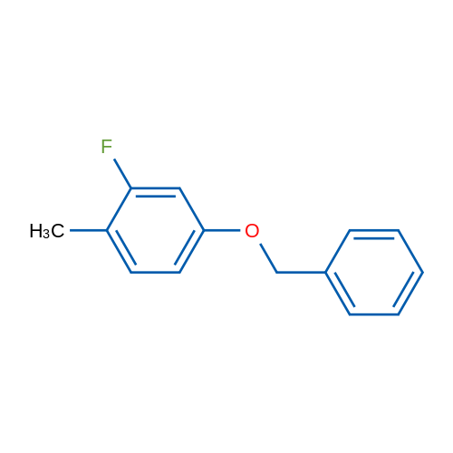 4-(Benzyloxy)-2-fluoro-1-methylbenzene 1g