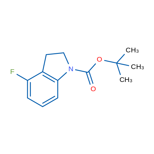 tert-Butyl 4-fluoroindoline-1-carboxylate 1g