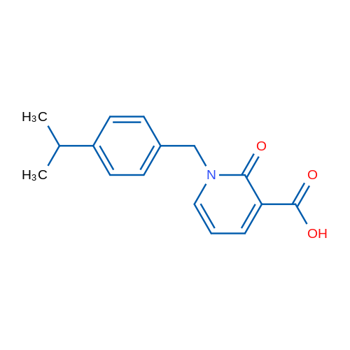 1-(4-Isopropylbenzyl)-2-oxo-1,2-dihydropyridine-3-carboxylic acid 1g