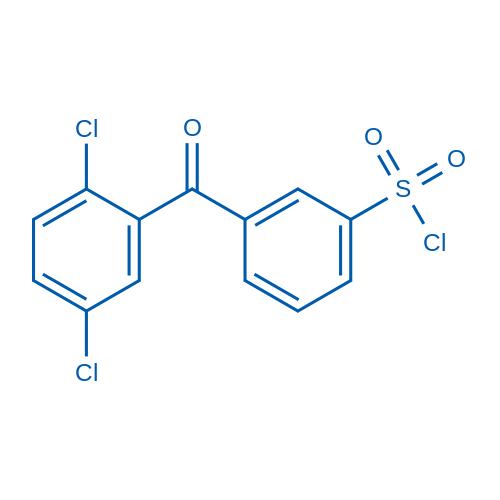 3-(2,5-Dichlorobenzoyl)benzenesulfonyl chloride 1g