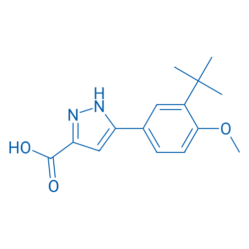 5-(3-(tert-Butyl)-4-methoxyphenyl)-1H-pyrazole-3-carboxylic acid 5g